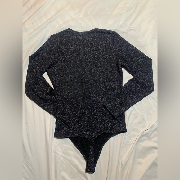 Express Sparkly Bodysuit - Picture 2 of 3